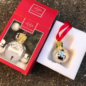 Lenox love jingle bell ornament